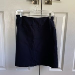 Lulu-B straight mini skirt navy